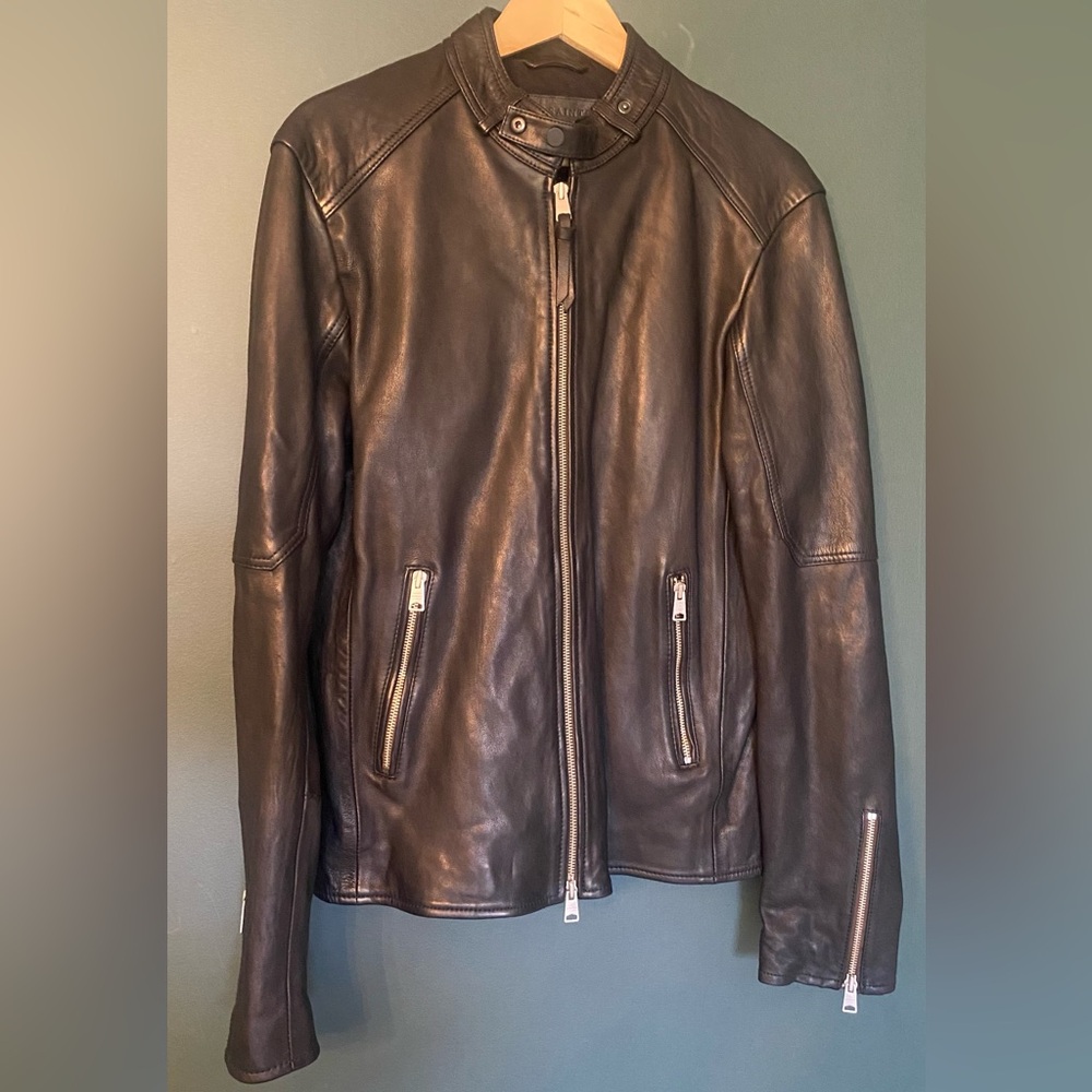 AllSaints Cora Leather Jacket